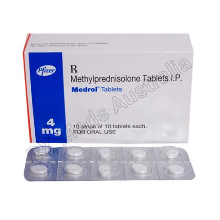 Medrol 4 Mg (Methylprednisolone)