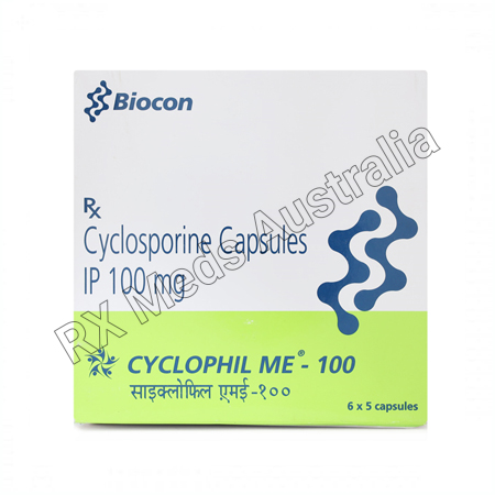 Cyclophil Me 100 Mg (Cyclosporine)