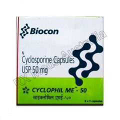 Cyclophil Me 50 Mg (Cyclosporine)