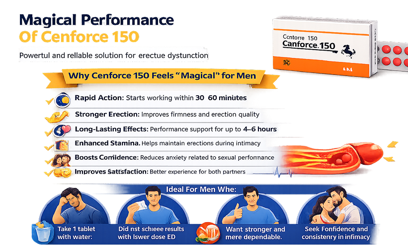 Magical Performance Of Cenforce 150