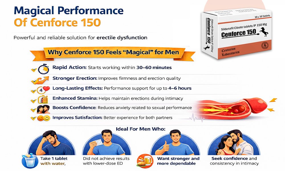Magical Performance of cenforce 150