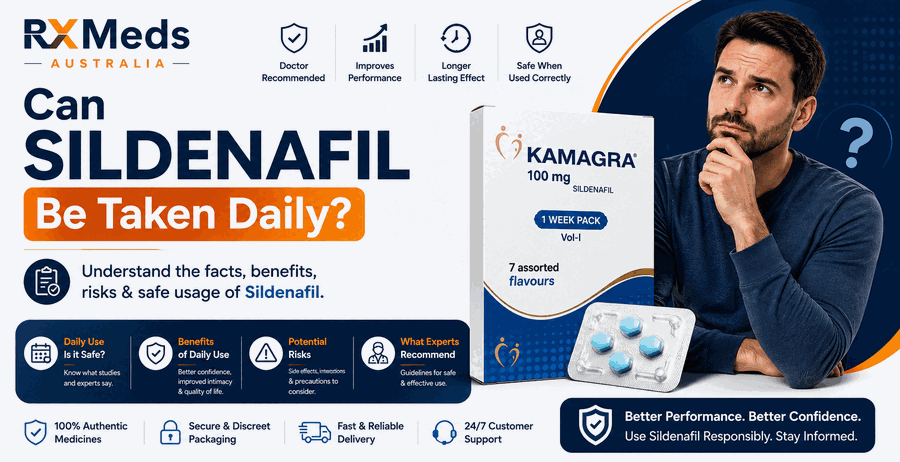 can sildenafil be taken daily