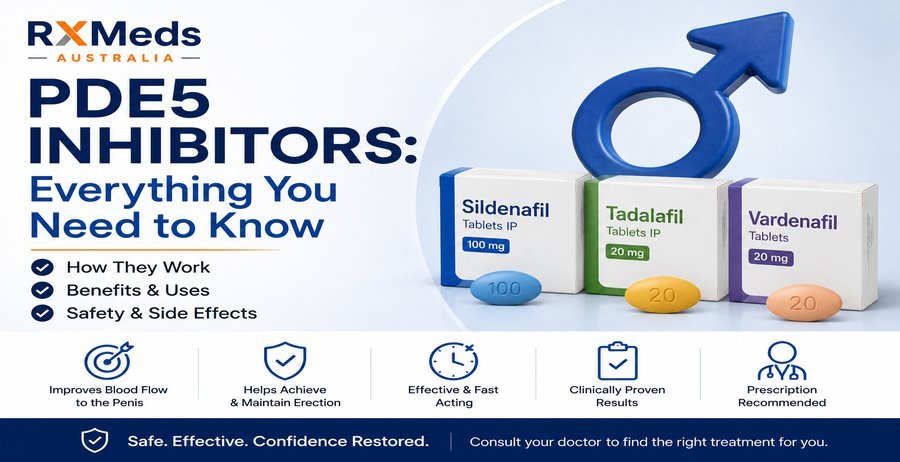 PDE5 Inhibitors Everything You Need to Know