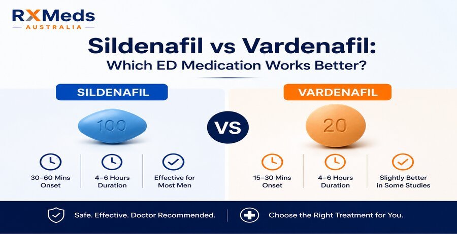 Sildenafil vs Vardenafil