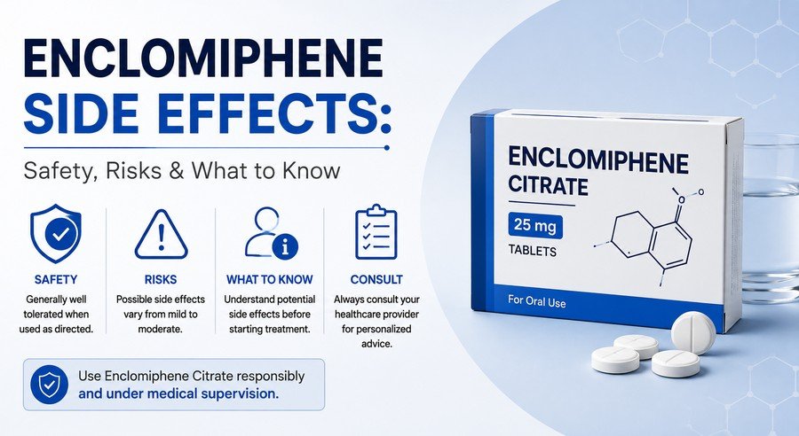 enclomiphene side effects