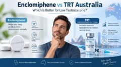 Enclomiphene vs TRT Australia: Which Is Better for Low Testosterone?