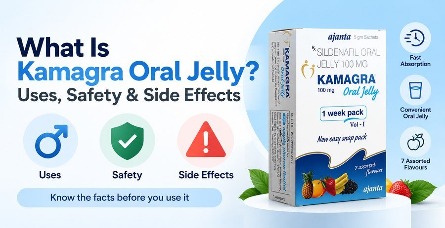 What Is Kamagra Oral Jelly? Uses, Safety & Side Effects