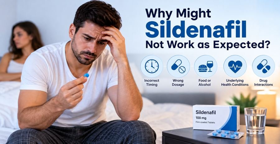 Why Might Sildenafil Not Work as Expected?